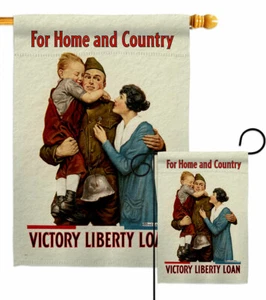 Für Haus und Land Garten Fahne Dienst Bundeswehr Deko Hausfahne - Bild 1 von 17