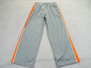 Nike Sweatpants Mens Extra Large Gray Orange Basketball Pants Joggers Swoosh - Picture 1 of 15
