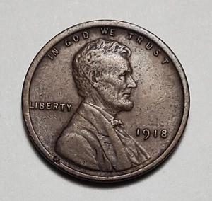 1918 P LINCOLN WHEAT PENNY HIGHER GRADE #C8461 - Picture 1 of 2