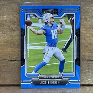 2021 Panini Playbook Football Card #65 Justin Herbert Los Angeles Chargers - Picture 1 of 2