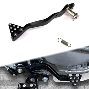 Apto para Suzuki DR650 1996-2023 palanca de freno expandible clavija pedal de freno negro - Imagen 1 de 15