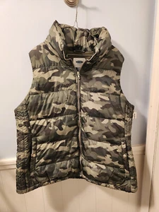 Old Navy Men's Xl/TG Camouflage Vest, NEW with Partial Tag. 2 outside Pockets - Picture 1 of 1