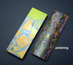 7.5mm thickness Dream clouds Color Knife handle PMMA material DIY tools Making - Picture 1 of 5