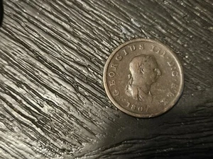1807 George III Britannia Half Penny - Picture 1 of 3