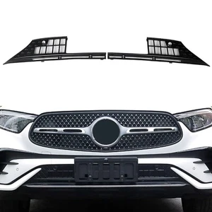 for Benz GLC300 2023-2025 Front Mesh Grille Insert Screening Net (Matte Black) - Imagen 1 de 8