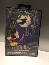 Sega Megadrive Castle Of Illusion Starring Mickey Mouse  PAL Complete Mega Drive