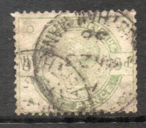 GB QV 1883 SG195, 9d Green, cds used cat £480 AO - Picture 1 of 1