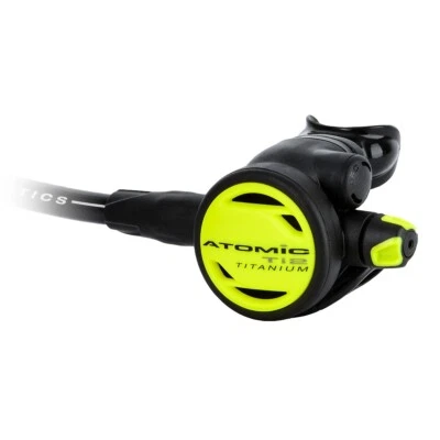Atomic Aquatics Ti2 Octopus - Yellow - 36" Hose - Lightweight Scuba Diving Octo - Image 1 of 2