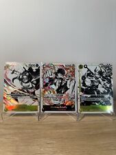 One Piece Card Game ST13 Alternate Arts Leader Luffy, Shanks, Yamato ENGLISH NM