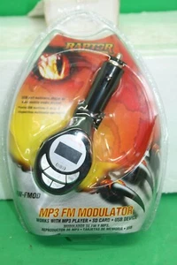 Modulador FM inalámbrico Raptor MP3 SD tarjeta reproductor USB AW-FMOD * - Imagen 1 de 3