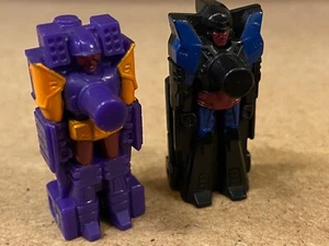 Transformers G1 1988 QUAKE HEATER & TIPTOP figure SET weapon targetmaster - Picture 1 of 5