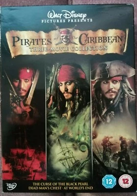 Pirates Of The Caribbean Trilogy (DVD, 2007, 4-Disc Set, Box Set) - Image 1 of 3