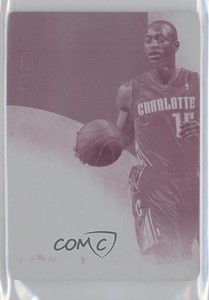 2013-14 Panini Immaculate Team Logos Printing Plate Magenta 1/1 Kemba Walker 1u6