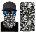 Motorcycle Biker Cycling Neck Gaiters Tube Snood Fabric Sunscreen Masks Bandana