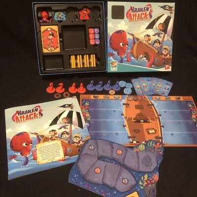 Loki: Kraken Attack, Strategy Board Game INCOMPLETE EUC ~ playable for 2 players - Image 1 of 4