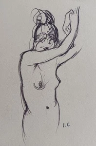 ITALO CREMONA disegno pubblicato 1959 Vallecchi Editore Firenze Arte Moderna XX - Foto 1 di 5