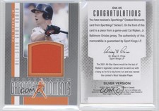 2012 Sportkings Series E Greatest Moments Silver Cal Ripken Jr #GM-05 HOF