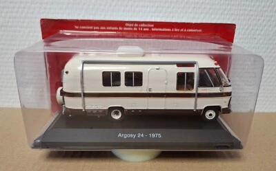 Camper Argosy 24 1975 1/43 IXO come nuovo scatola originale - Immagine 1 di 2