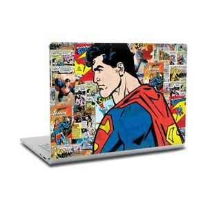 SUPERMAN DC COMICS LOGOS AND COMIC BOOK VINYL SKIN DECAL FOR MICROSOFT SURFACE - Picture 1 of 12