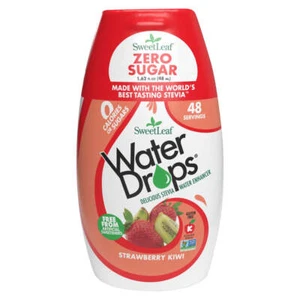 Sweetleaf Water Drops Strawberry Kiwi 1 Each 1.62 Fl Oz - Picture 1 of 3