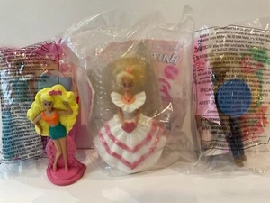 Vintage McDonalds Barbie Happy Meal Kinder Spielzeug 4 Stück Mattel - Bild 1 von 4