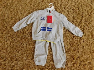 NWT $92 OFFICIAL FERRARI BOYS toddler CHILD SWEATSUIT TRACKSUIT small 3 - 4 YRS - Picture 1 of 5
