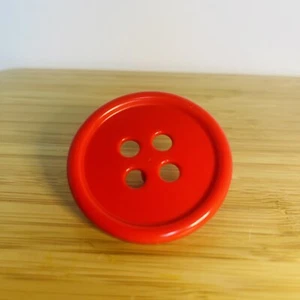 Step 2 My First Snowman Replacement Piece Parts 1 Red Button - Picture 1 of 4