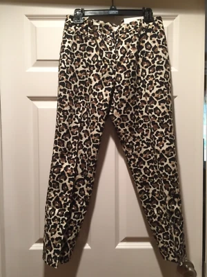 Pantalones para mujer talla 8 Anne Taylor Loft Marisa modernos con elásticos nuevos con etiquetas Foto 1 de 4