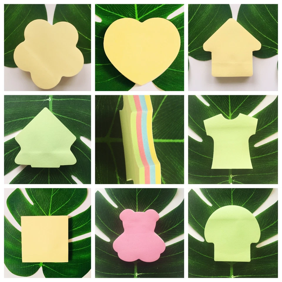 Assorted Post It Sticky Notes Removable Bookmark Memo Good Quality Cute Notepad - Image 1 of 1
