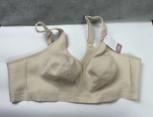 CACIQUE Unlined Full Coverage No Wire Beige Bra Size 46C New - Picture 1 of 8