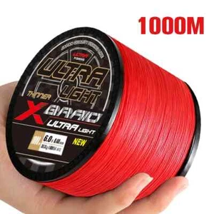8 Strands Colorfast Braided Fishing Line Super Smooth Multifilament PE Salt Line - Picture 1 of 35