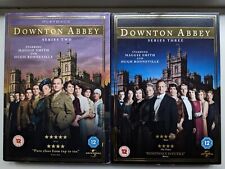 Downton Abbey: Series Two + Three (2x DVD, 2012) bundle, with slipcovers