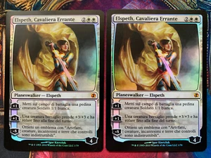 MTG 2x - Elspeth, Knight-Errant FOIL - Duel Decks [Italian] [Near Mint] - Picture 1 of 2
