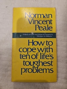 Vintage 1975 "How To Cope W/Ten Of Life's Toughest Problems"Norman Vincent Peale - Bild 1 von 5