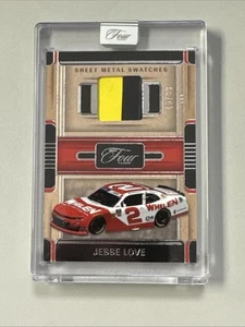 2025 Panini Turn Four Jesse Love Sheet Metal Swatches Relic /99  - Picture 1 of 2