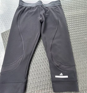 Adidas x Stella McCartney Capri 3/4 Leggings Women’s Small Black M - Picture 1 of 6