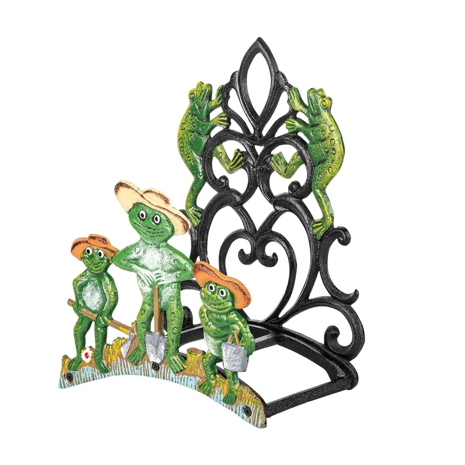 Sungmor Cast Iron Hose Holder, Wall Mounted Water Pipe Rack Storage Garden Decor - Image 1 of 1