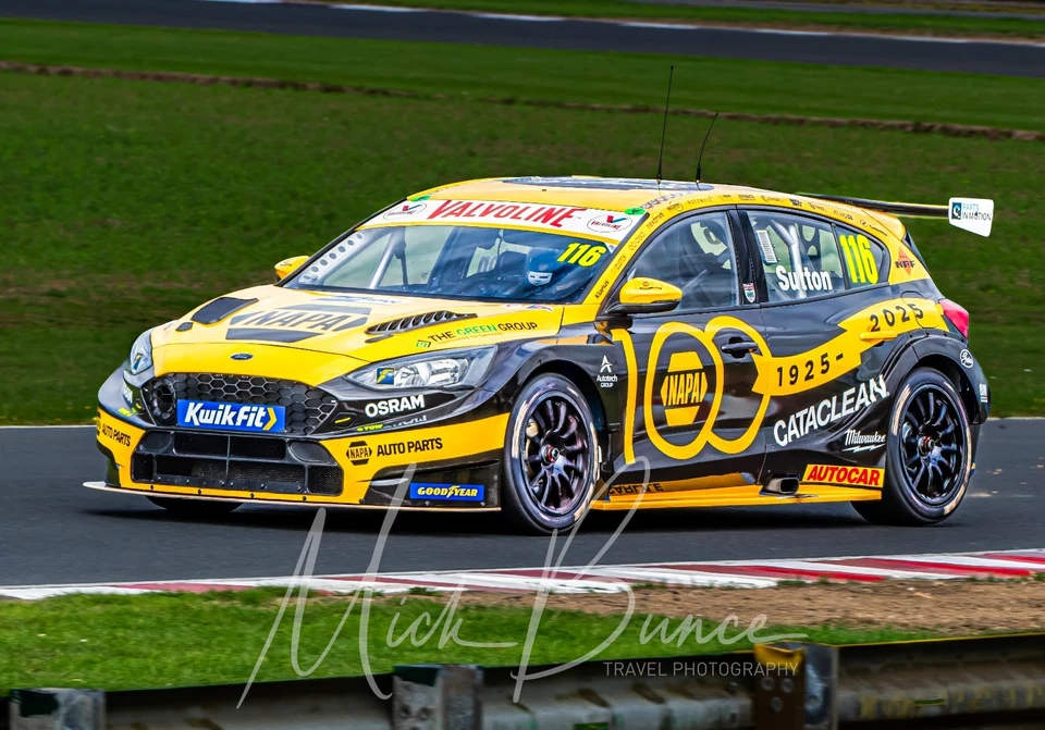 BTCC #50 Nick Halstead Cupra Leon Silverstone Septiembre 2025.Impresión A3  Foto 1 de 1
