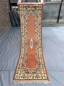 2x6'2 Turkish Caucasian Rug – Vintage Runner Carpet, Kitchen Hallway Accent Rug - Picture 1 of 10