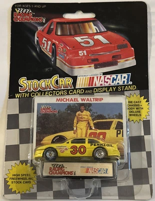 Racing Champions Stock Car #30 Michael Waltrip 1990 NASCAR Properties Pennzoil Foto 1 de 4