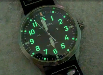 Artículo Raro Reloj Hombre ZUMONA Piloto-AVIADOR-Navegador+ Bonita Correa Cuero Gruesa Foto 1 de 4