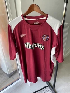 Hearts FC Heart Of Midlothian 2004 Rreebok soccer jersey Vintage football shirt - Picture 1 of 10