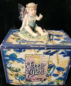 Faerie Glen Terraven Fairy Figurine FG8077 Retired 2007 w/box Boy Vintage - Picture 1 of 7