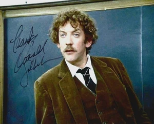 FILMLEGENDE DONALD SUTHERLAND SIGNIERT 8 X 10 TIERHAUS PROFESSOR DAVE JENNINGS - Bild 1 von 1