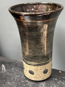 Jennie Gilbert Studio Pottery Ceramic Stoneware Large Vase - Mishima range - Picture 1 of 5