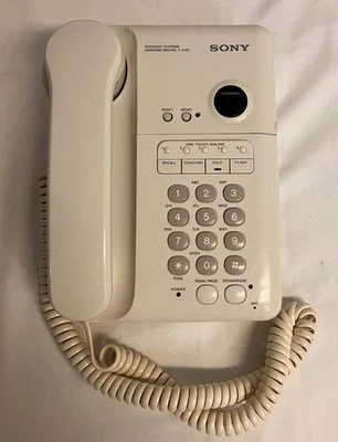 Contestador automático telefónico integrado Sony IT-A305 - Sin cable de alimentación / No probado Foto 1 de 4