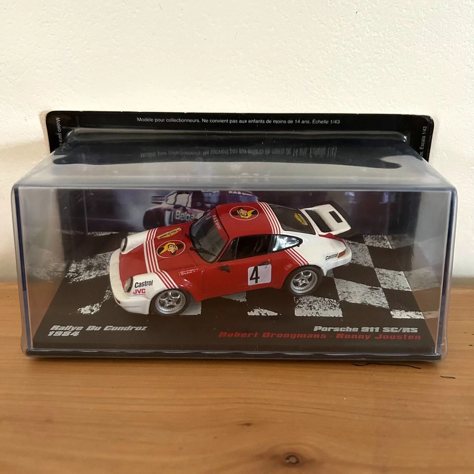 Ixo 1/43 Porsche 911 SC/RS Rallye du Condroz 1984 Neuf - Photo 1/1