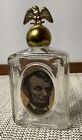 Cuir vintage Avon President Abraham Lincoln après rasage 4 oz. Bouteille - Vide