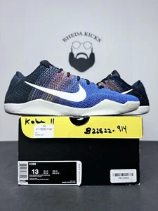 Nike Kobe 11 Elite Low Black History Month Men Sneakers 822522-914 Men’s Size 13 - Picture 1 of 10