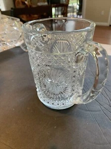 EAPG EARLY AMERICAN PATTERN GLASS SPOONER IMPERIAL AMELIA ,STAR, DAISY & BUTTON - Picture 1 of 7